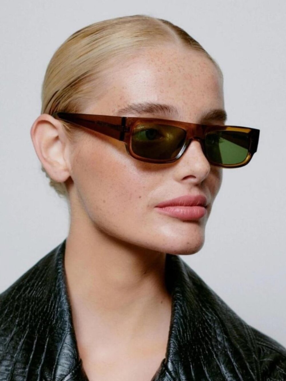 A.Kjaerbede Women's Brown Sunglasses